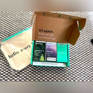 Myro refills and small bag